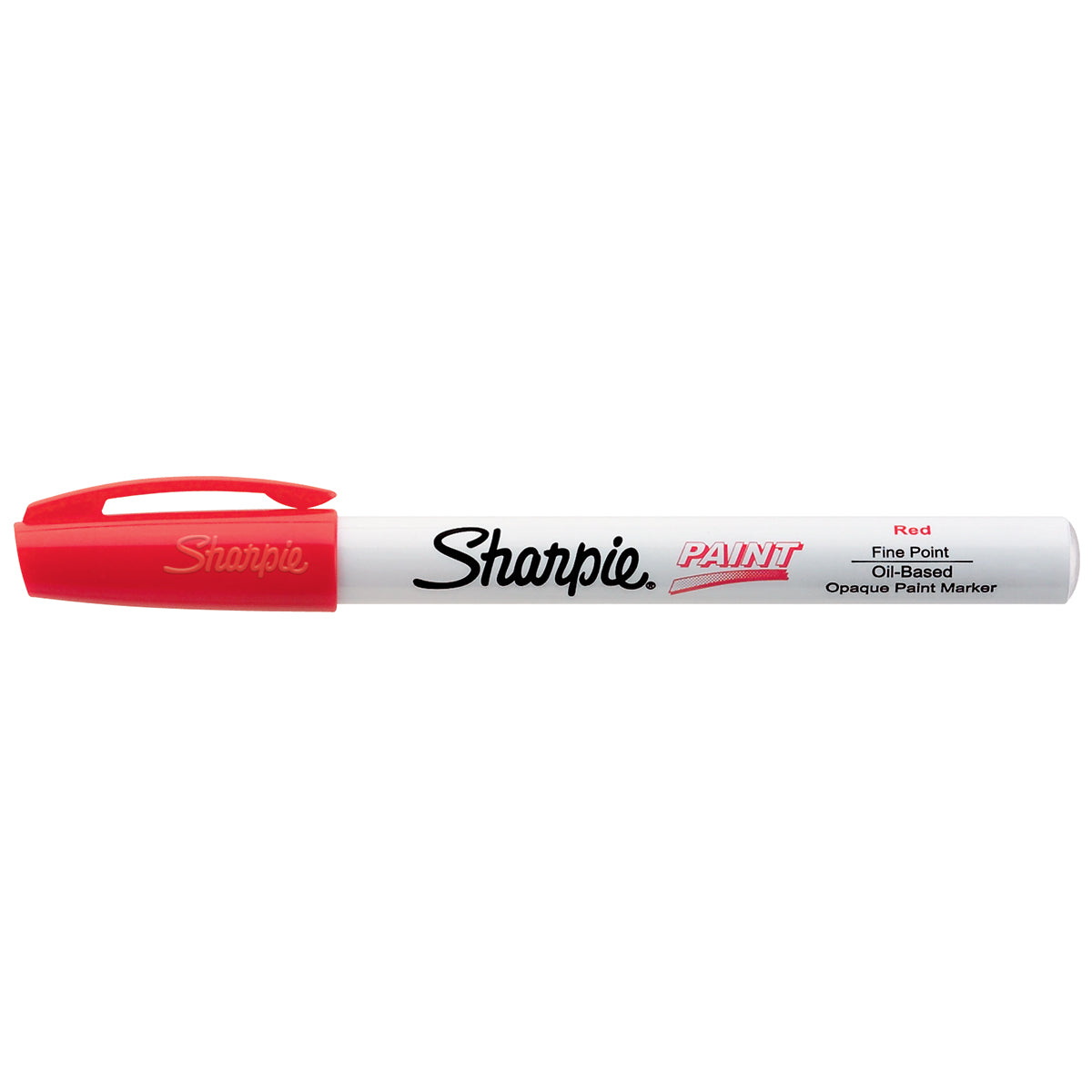 Sharpie Paint Marker Red Fine Point, Oil Based Sharpie Markers