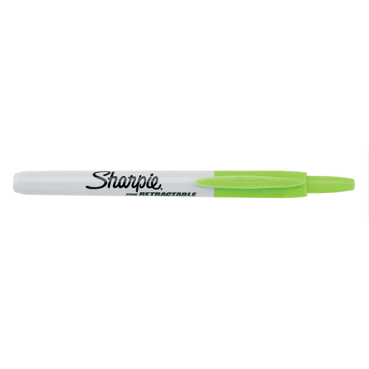 Sharpie Retractable Lime Fine Point Permanent Marker Sharpie Markers