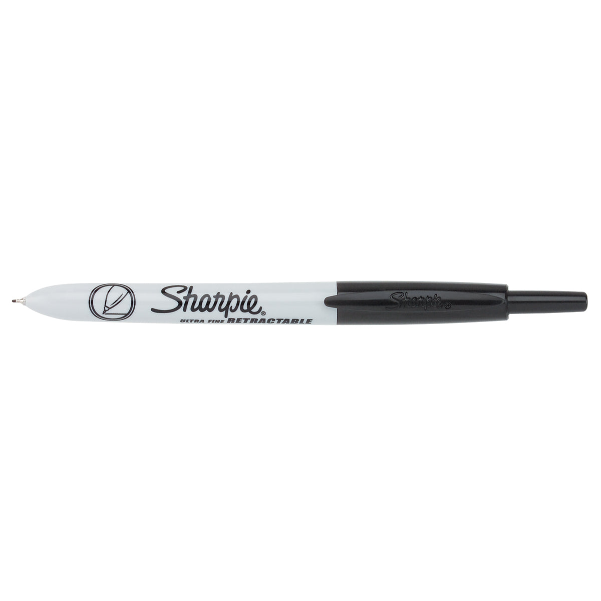 Sharpie Retractable Ultra Fine Black Permanent Marker 1735790 Sharpie Markers