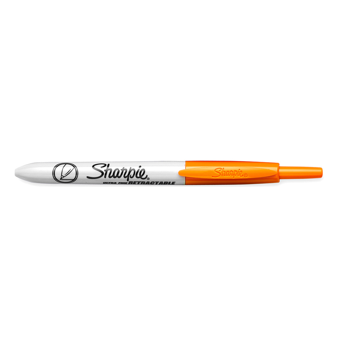 Sharpie Retractable Ultra Fine Orange Permanent Marker Sharpie Markers