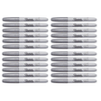 Silver Sharpie Markers Bulk Pack of 24  Sharpie Markers