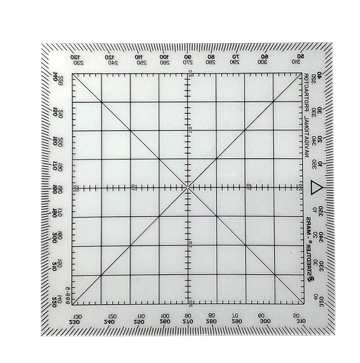 Staedtler Navigational Protractor 999-5 Staedtler Erasers