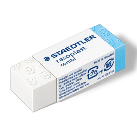Staedtler Rasoplast Combi 526 BT Combi Eraser  Staedtler Erasers