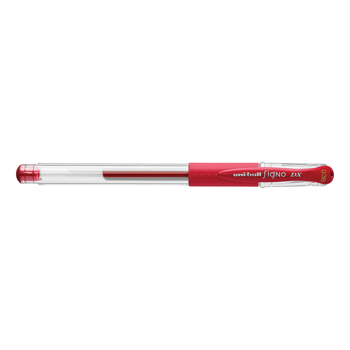Uni Ball Signo DX .38 mm Red Ultra Micro Gel Pen Uni-Ball Gel Ink Pens