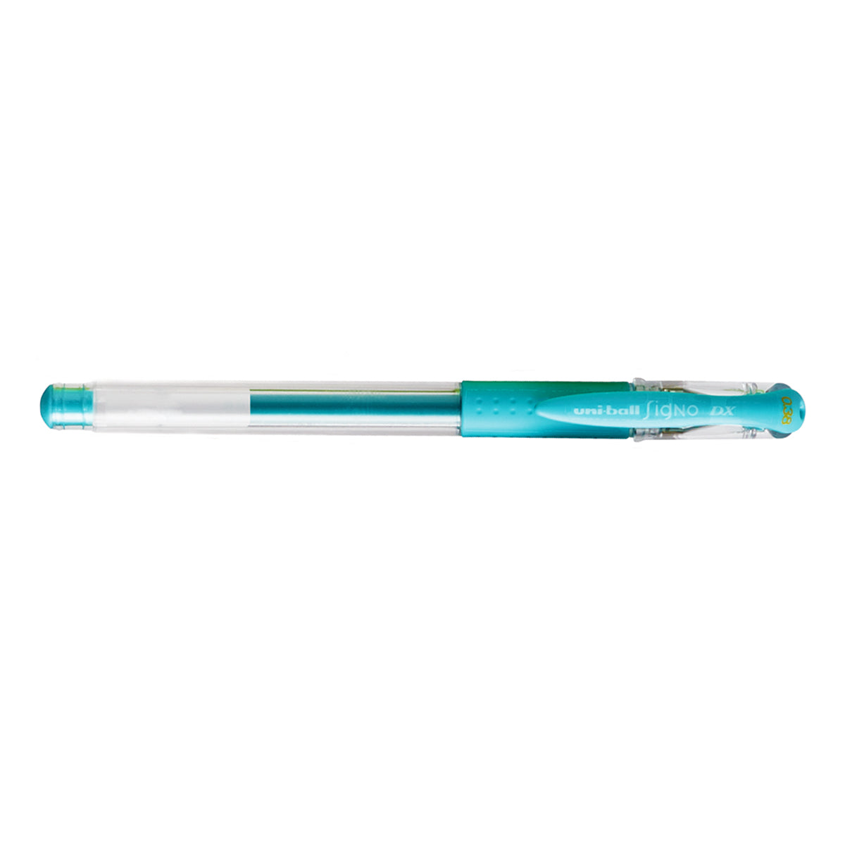 Uni Ball Signo DX .38 mm Blue Green Ultra Micro Gel Pen Uni-Ball Gel Ink Pens