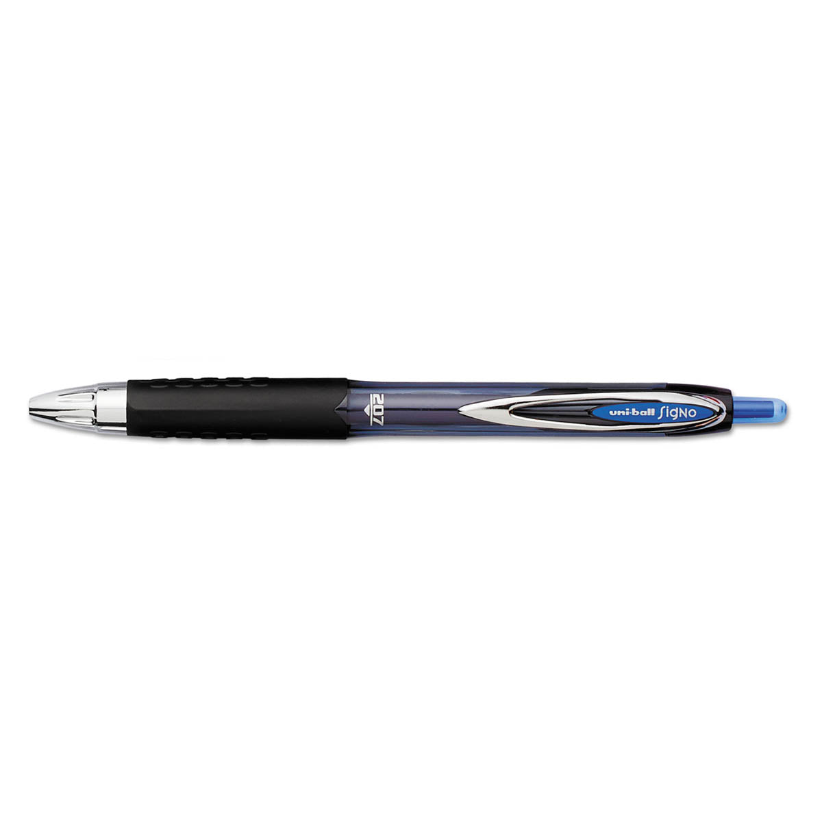 Uni Ball Signo 207 Medium 0.7mm Blue Gel Ink Pen Sold Individually Uni-Ball Gel Ink Pens