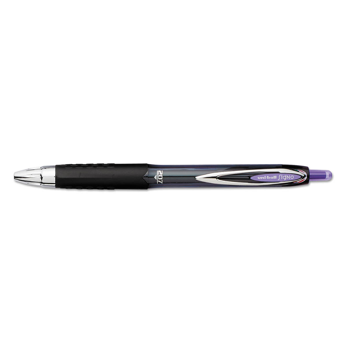 Uni Ball Signo 207 Medium 0.7mm Purple Gel Ink Pen Sold Individually Uni-Ball Gel Ink Pens