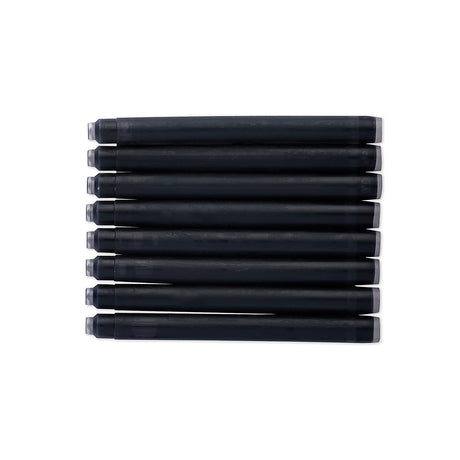 Waterman Black Ink Fountain Pen Ink Cartridges , Intense Black 8 Standard Long Cartridges  Waterman Fountain Pen Ink Cartridges