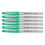 Paper Mate Flair Candy Pop Gummy Green Felt Tip Pen, Ultra Fine Pack of 6