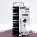 Monteverde Brown Sugar International Fountain Pen Ink Cartridges Pack of 12