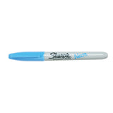 Sharpie Neon Blue Fine Point Permanent Marker Sold Individually