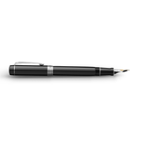 PARKER Duofold Centennial Fountain Pen, Classic Black with Palladium Trim, Medium
