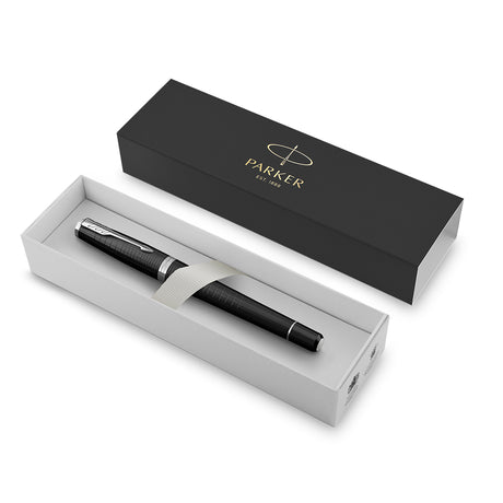 Parker Urban Premium Ebony Black Chrome Trim Rollerball Pen  Parker Rollerball Pens