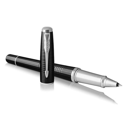 Parker Urban Premium Ebony Black Chrome Trim Rollerball Pen  Parker Rollerball Pens