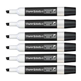 Paper Mate Whiteboard Marker Chisel Black Pack of 6