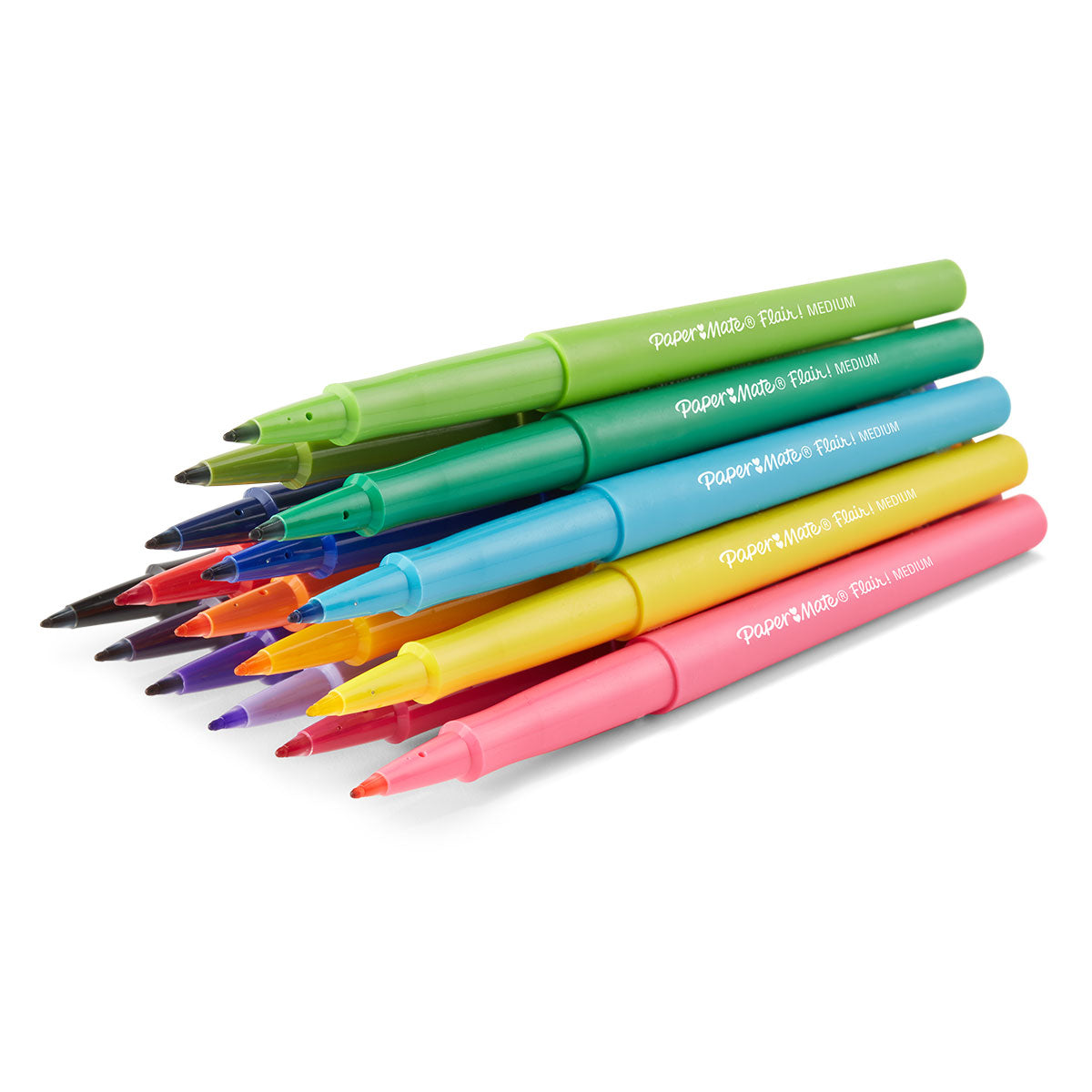 Papermate Flair Pens Assorted Colors Felt Tip Pack of 16 - 1953980
