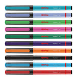 rOtring Liner Fineliner Pens Colouring Multicolor 0.4 mm 10 Count 2166220
