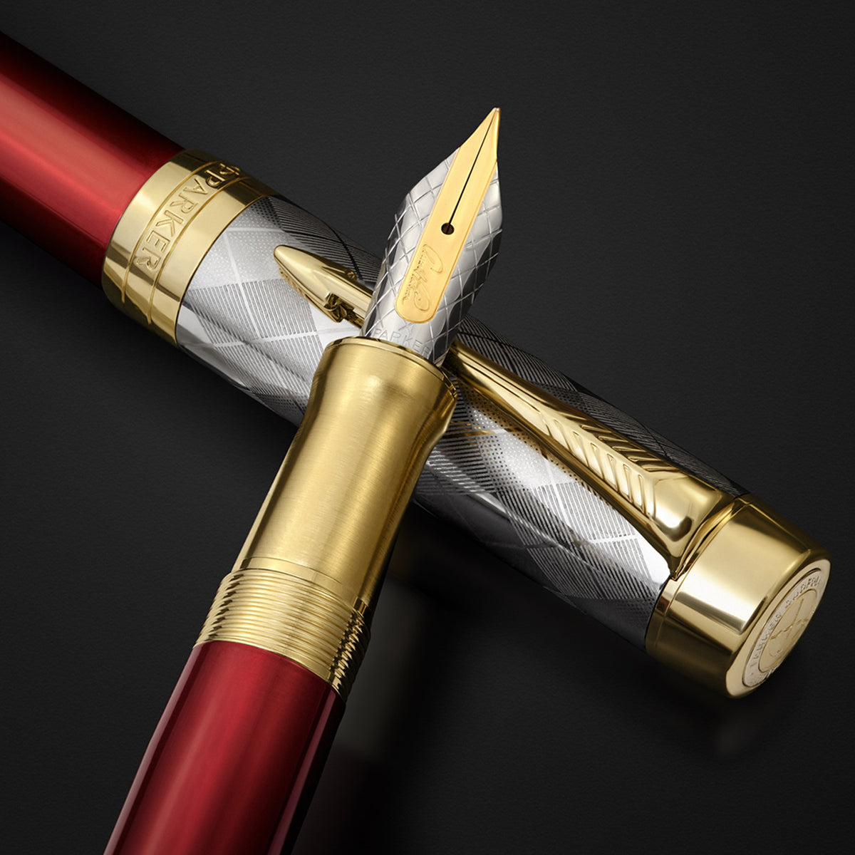 Parker Duofold Centennial Signature Arnold Palmer Limited Edition Fountain Pen GT 2204537
