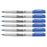 Sharpie Ultra Fine Point Blue Permanent Marker Pack of 6