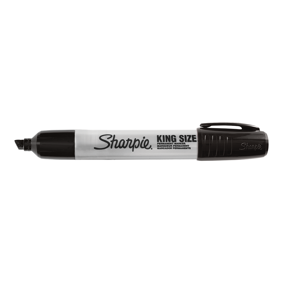 Sharpie King Size Black Broad Chisel Tip