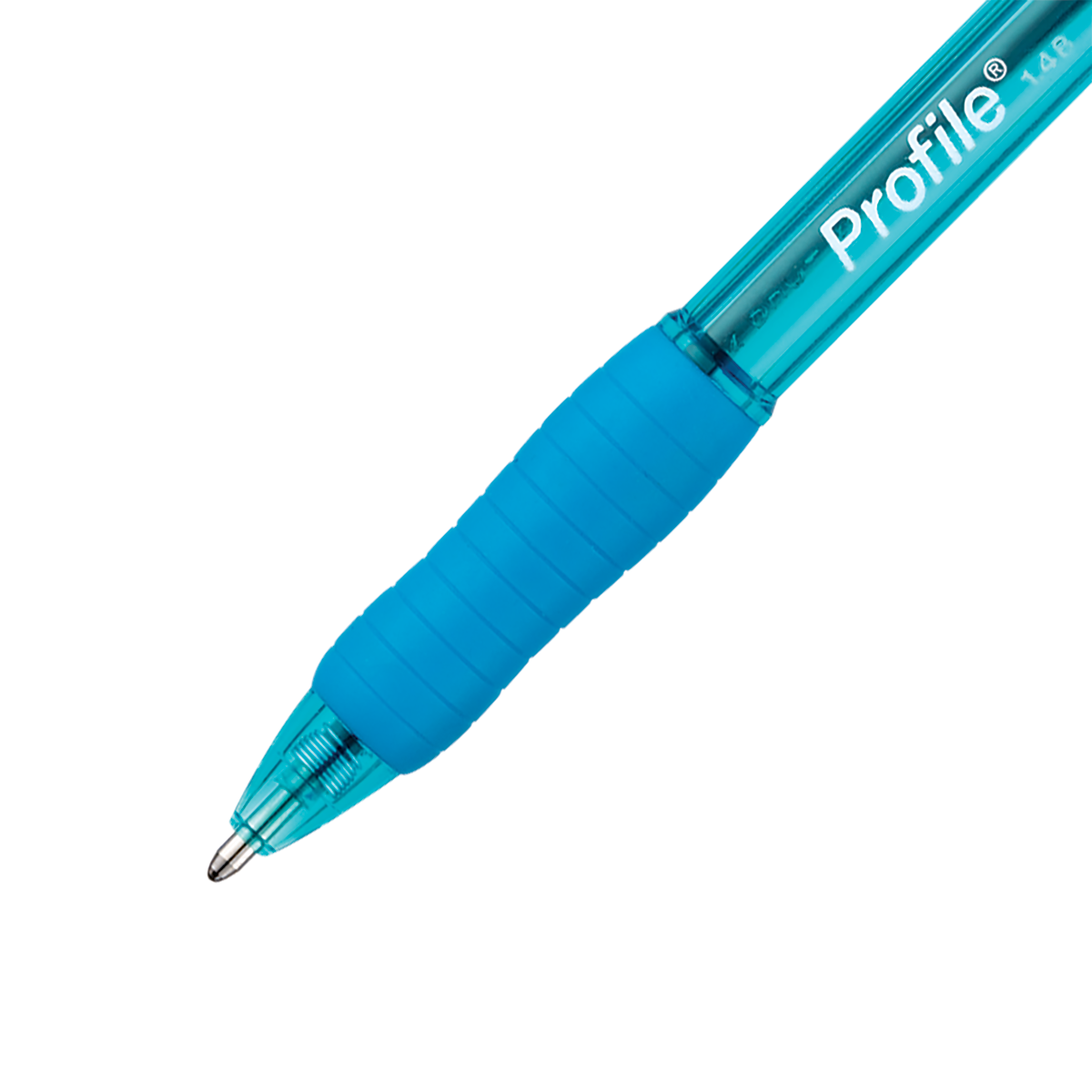 Paper Mate Profile Turquoise RT Retractable 1.4B Bold Ballpoint Pen Pack of 6