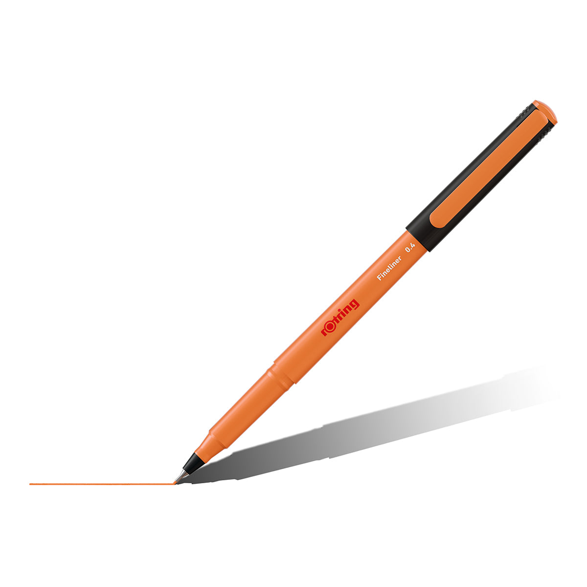rOtring Liner Fineliner Orange Pen Colouring 0.4 mm 2166220 Individual