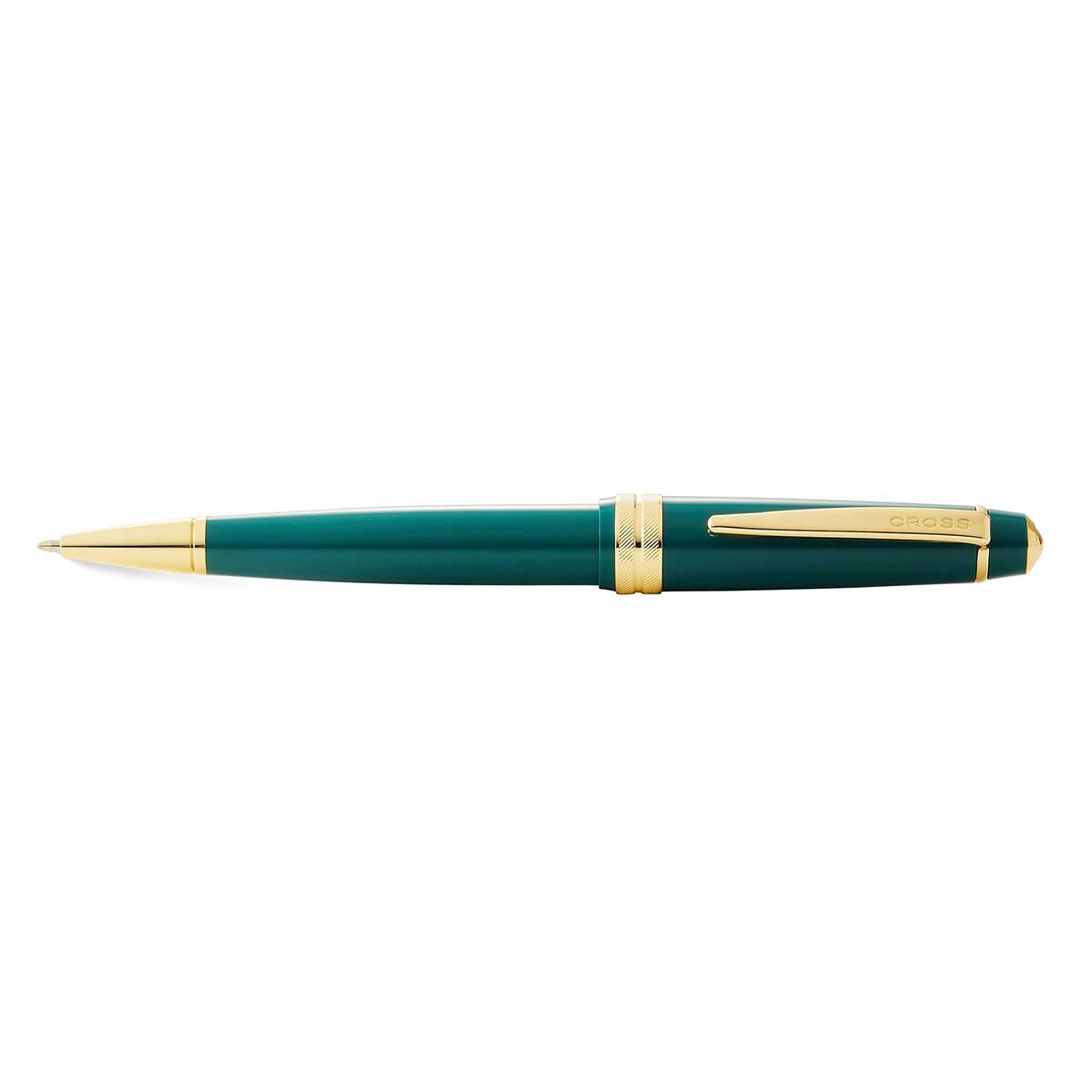 Cross Bailey Light Polished Green Resin and Gold Tone Ballpoint Pen AT0742-12