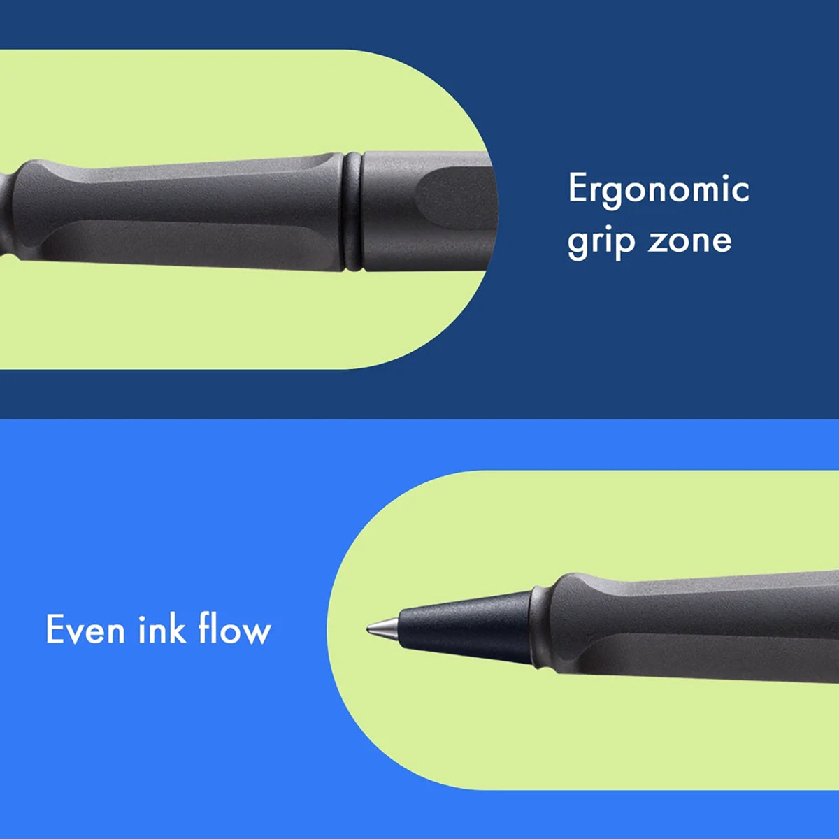 Lamy Safari Charcoal Rollerball Pen