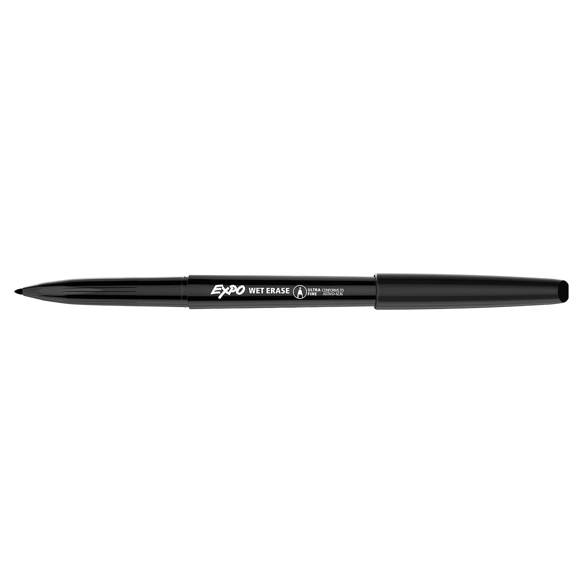 Expo Wet Erase Markers Ultra Fine Point Black
