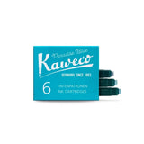 Kaweco Paradise Blue Fountain Pen Ink Cartridges Pack of 6