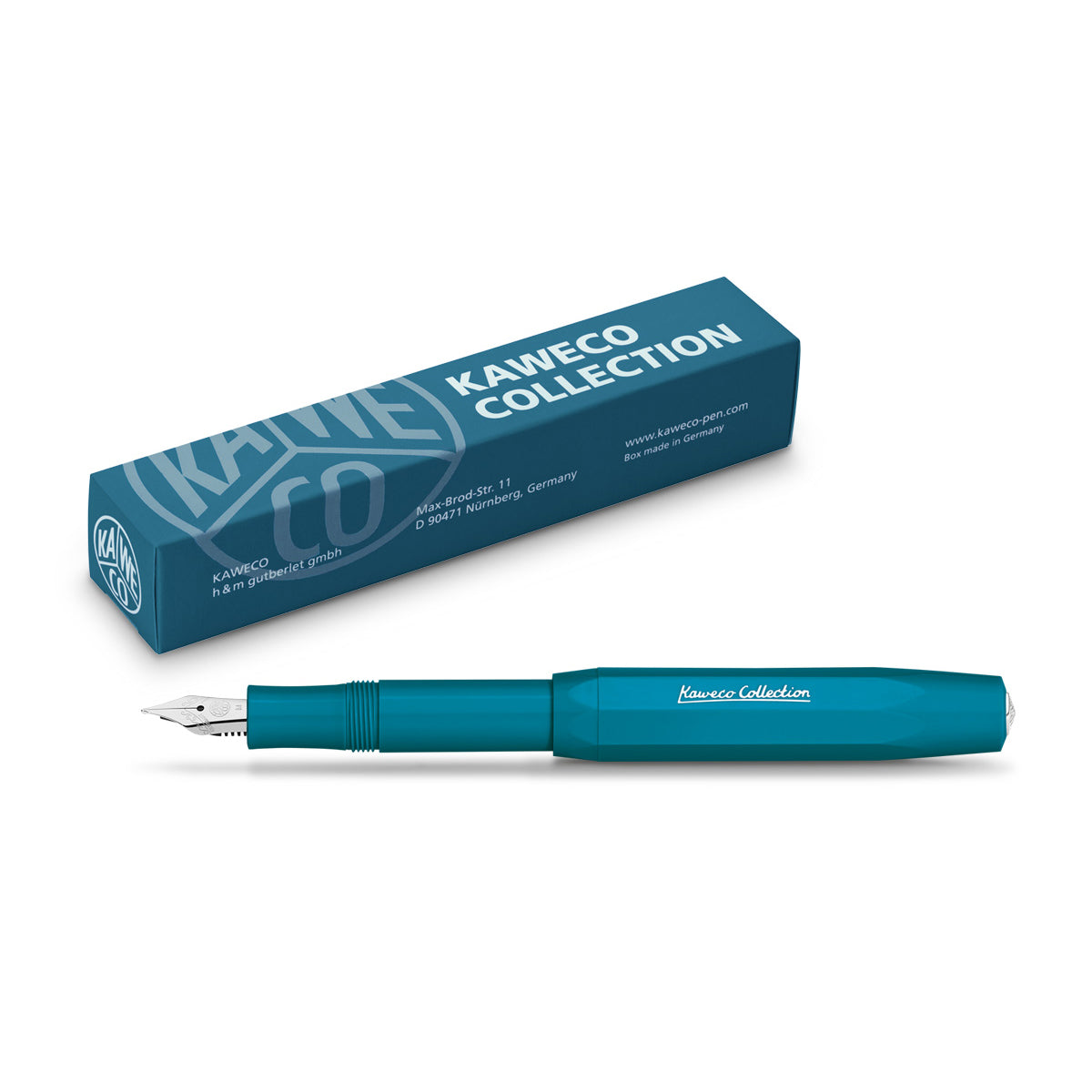 Kaweco Collection Fountain Pen Cyan Fine 10002333  Kaweco Fountain Pen