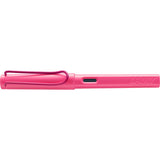 Lamy Safari Neon Pink Fountain Pen Broad