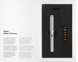 Lamy Safari Multicolor Set white 6 Rings Medium Pt 0B1