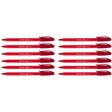 Paper Mate Stick Pen Medium Point Red Pack of 12  Paper Mate Ballpoint Pen