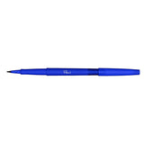 Paper Mate Flair Dual Tip Blue , Brush and 0.7mm