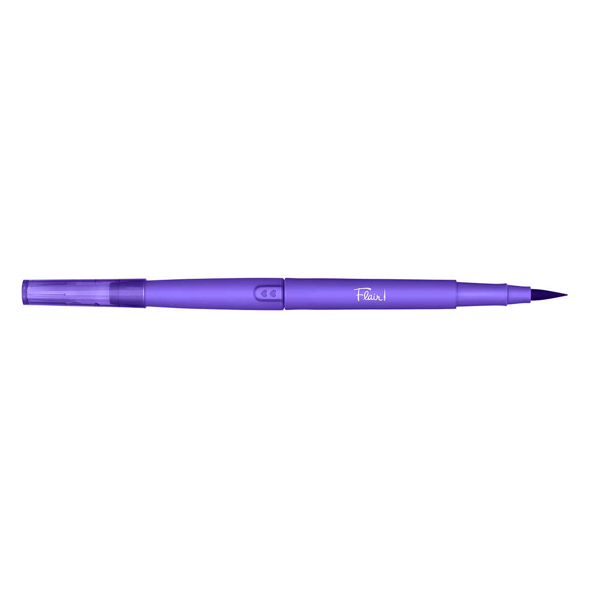 Paper Mate Flair Grape Gumdrop Dual Tip, Brush and 0.7mm