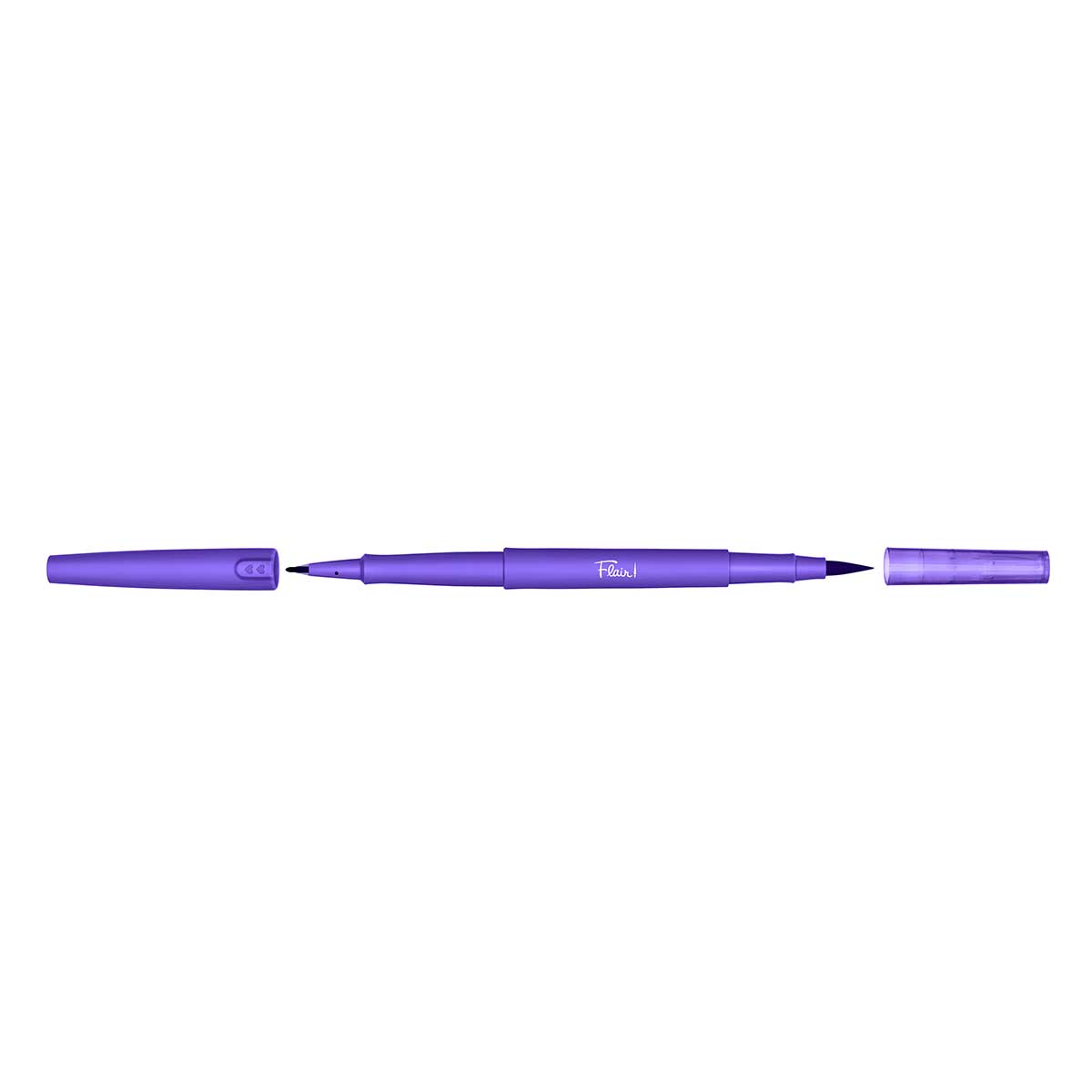 Paper Mate Flair Grape Gumdrop Dual Tip, Brush and 0.7mm