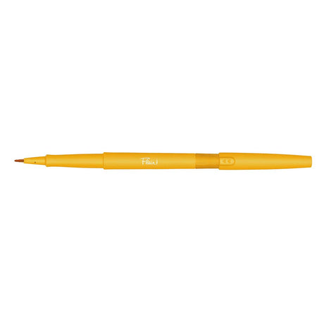 Paper Mate Flair Dual Tip Marigold, Brush and 0.7mm Felt Tip Pen