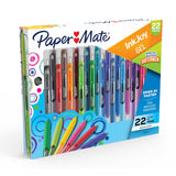 Papermate Inkjoy Gel Pens 0.7 22 Pack, Retractable Assorted Colors
