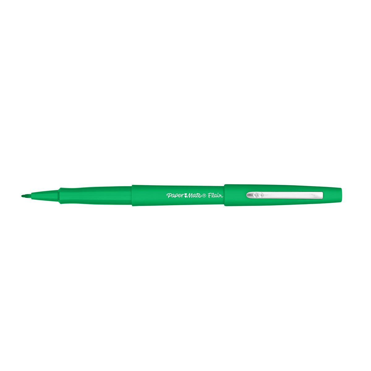 Paper Mate Flair Scented Brichwood Pine Green Ink Felt Tip Pen Medium