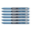 Paper Mate Inkjoy Gel Blue Mist Medium Point 0.7 mm Retractable ( Blue Mist Gel Ink) Pack of 6  Paper Mate Gel Ink Pens