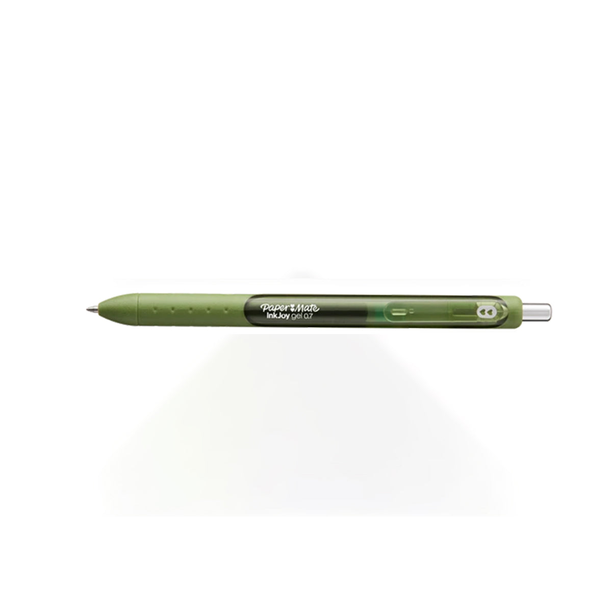 Papermate Inkjoy Gel Olive Medium Retractable 12 Count