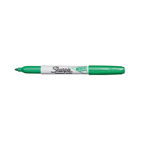 sharpie Metallic Emerald Permanent Marker, Fine Point  Sharpie Markers