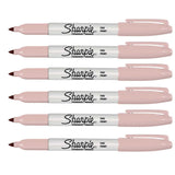 Sharpie Rose Quartz Fine Point   Permannet Markers Pack of 6