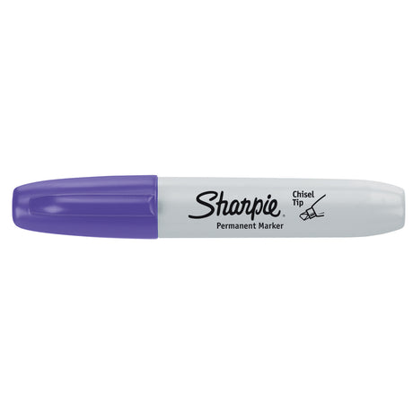 Sharpie Chisel Tip Purple Permanent Marker  Sharpie Markers
