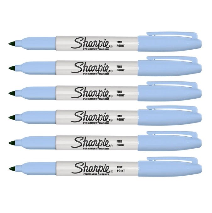 Sharpie Violet Chalcedony Fine Marker Pack of 6