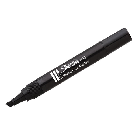 Sharpie Chisel Tip Black Permanent Markers W10  Sharpie Markers