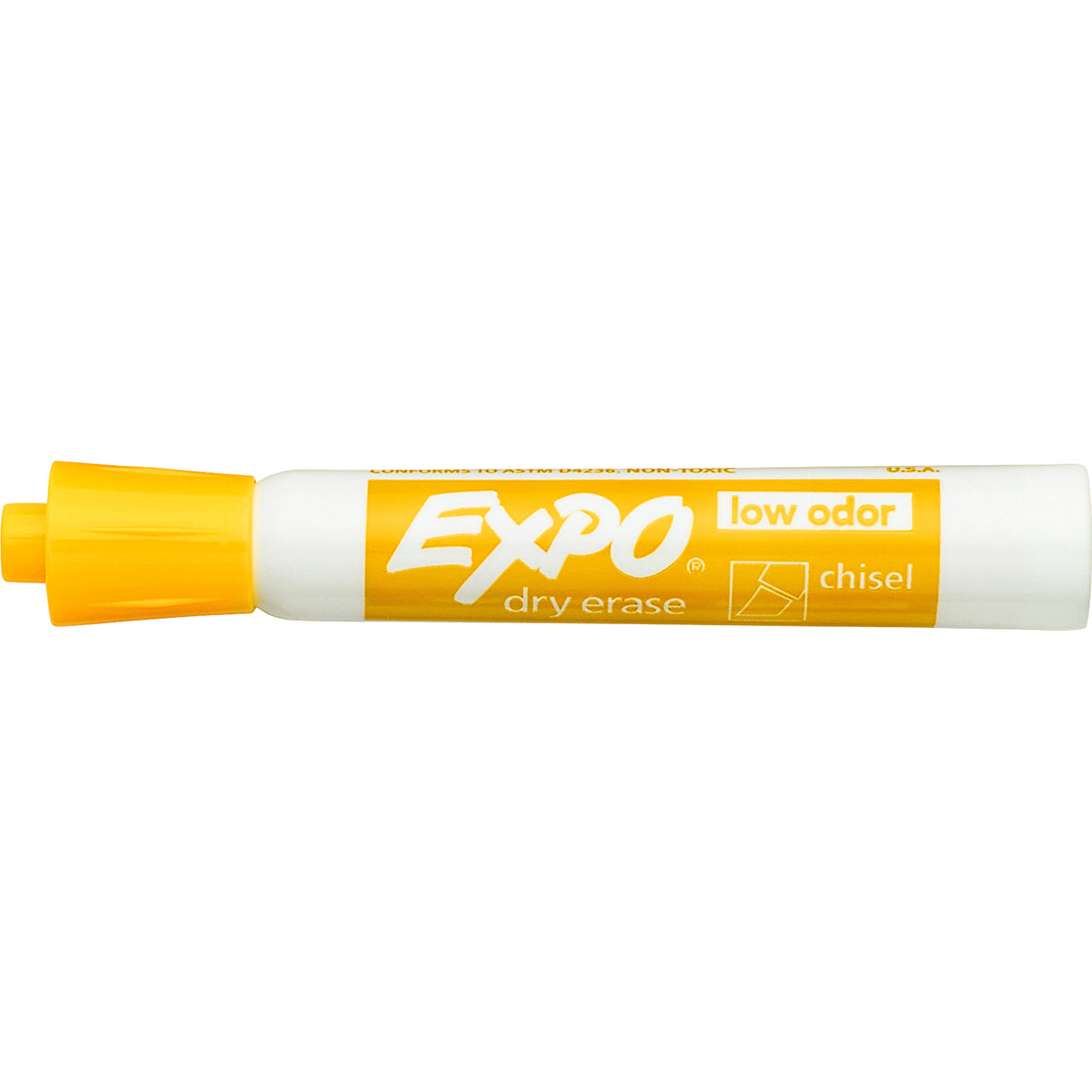 Expo Dry Erase Yellow Low Odor Chisel Tip Marker