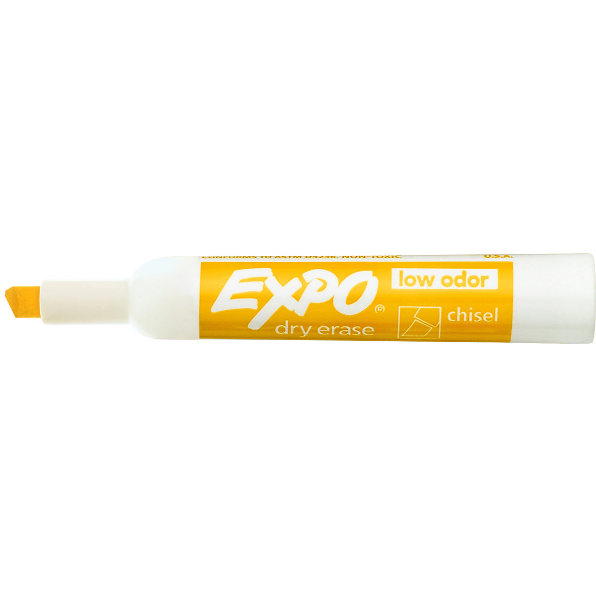 Expo Dry Erase Yellow Low Odor Chisel Tip Marker