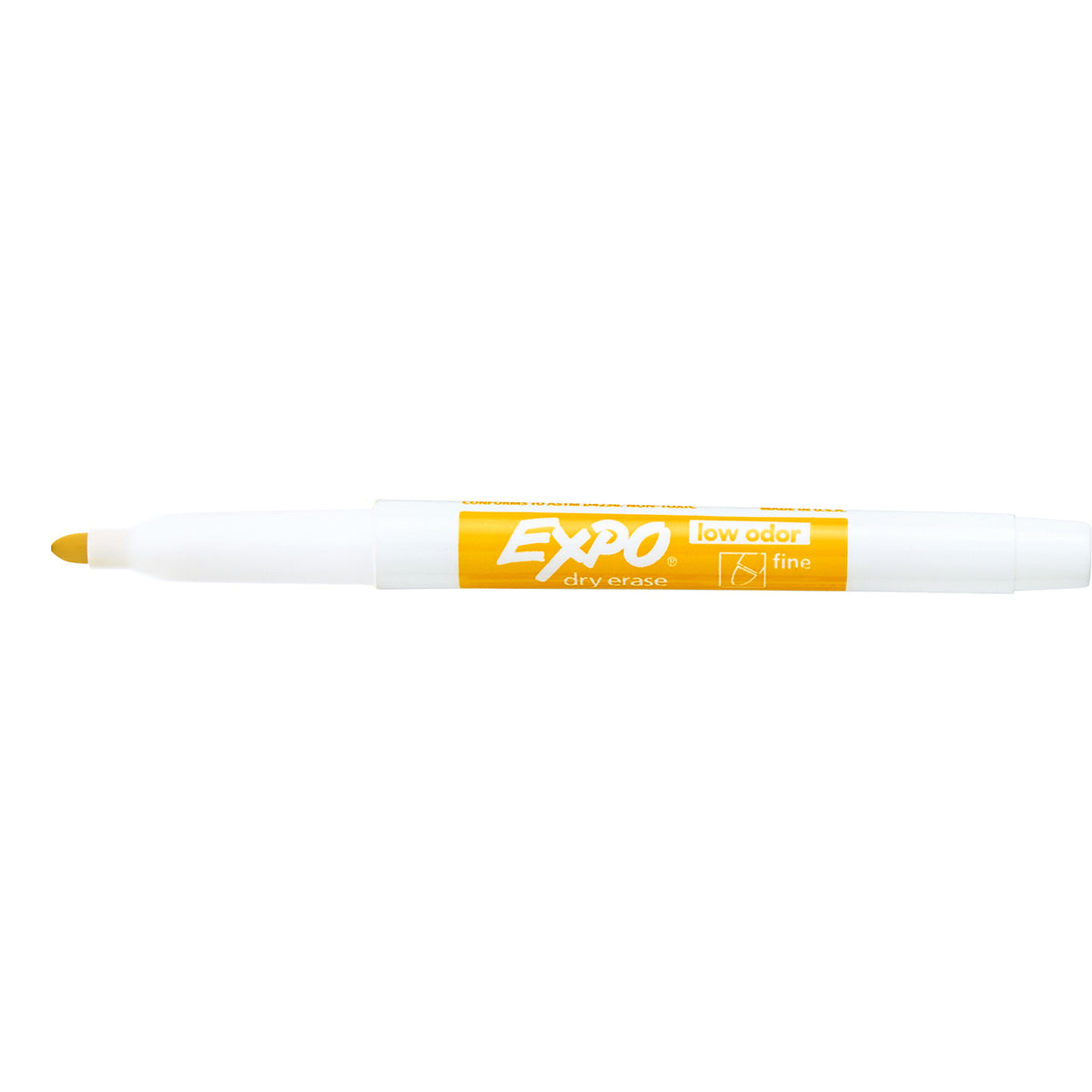 Expo Yellow Fine Tip Dry Erase Markers Low Odor
